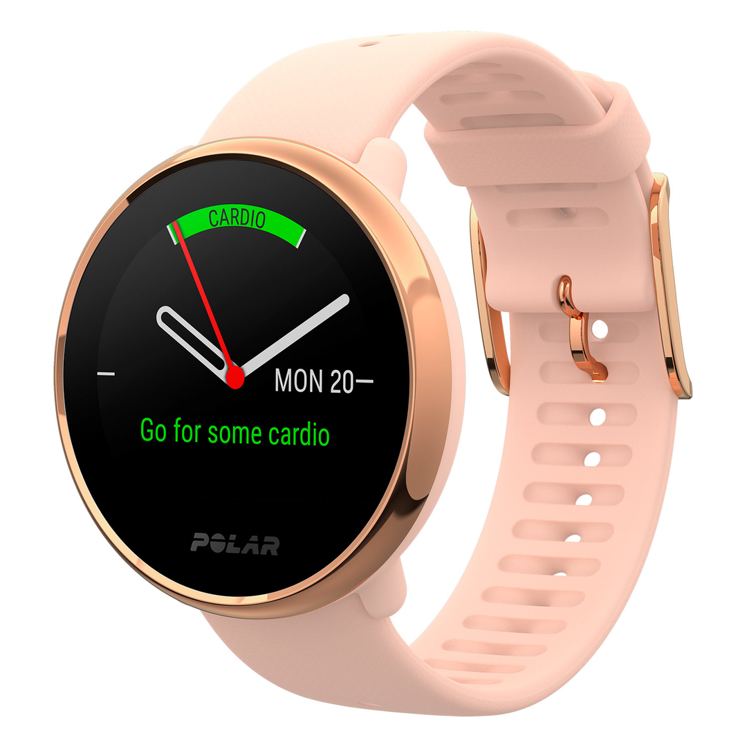 Polar Ignite Fitnessuhr Uhr GPS Pulsmesser Smartwatch Sportuhr wasserdicht Rosa