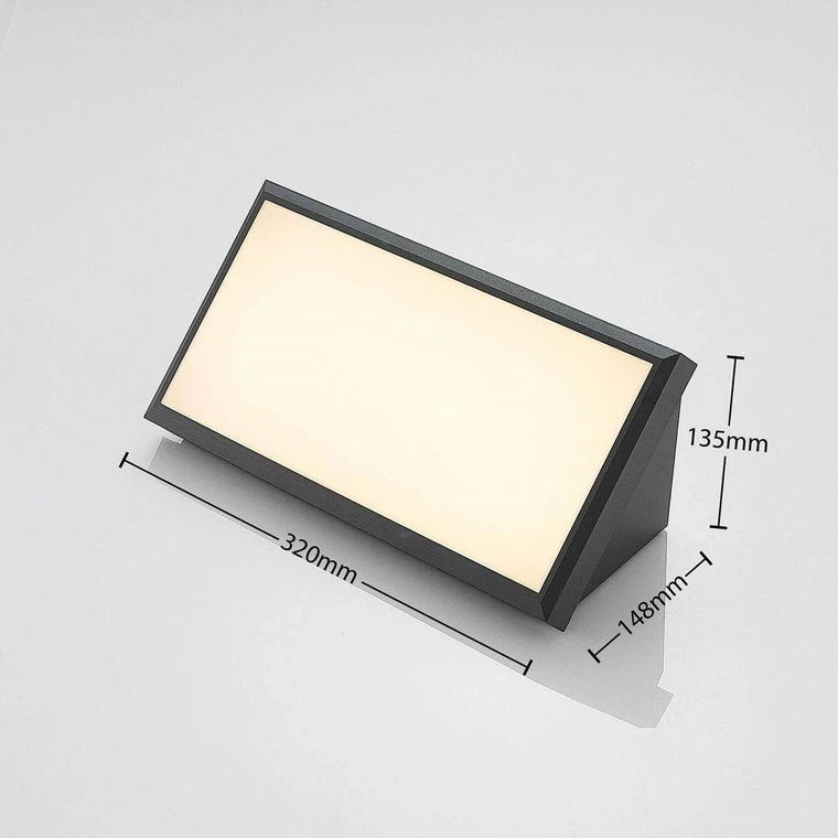 B-Ware Lindby Led Außenwandleuchte Abby Wandlampe Außenlampe Leuchte Außenleuchte La603