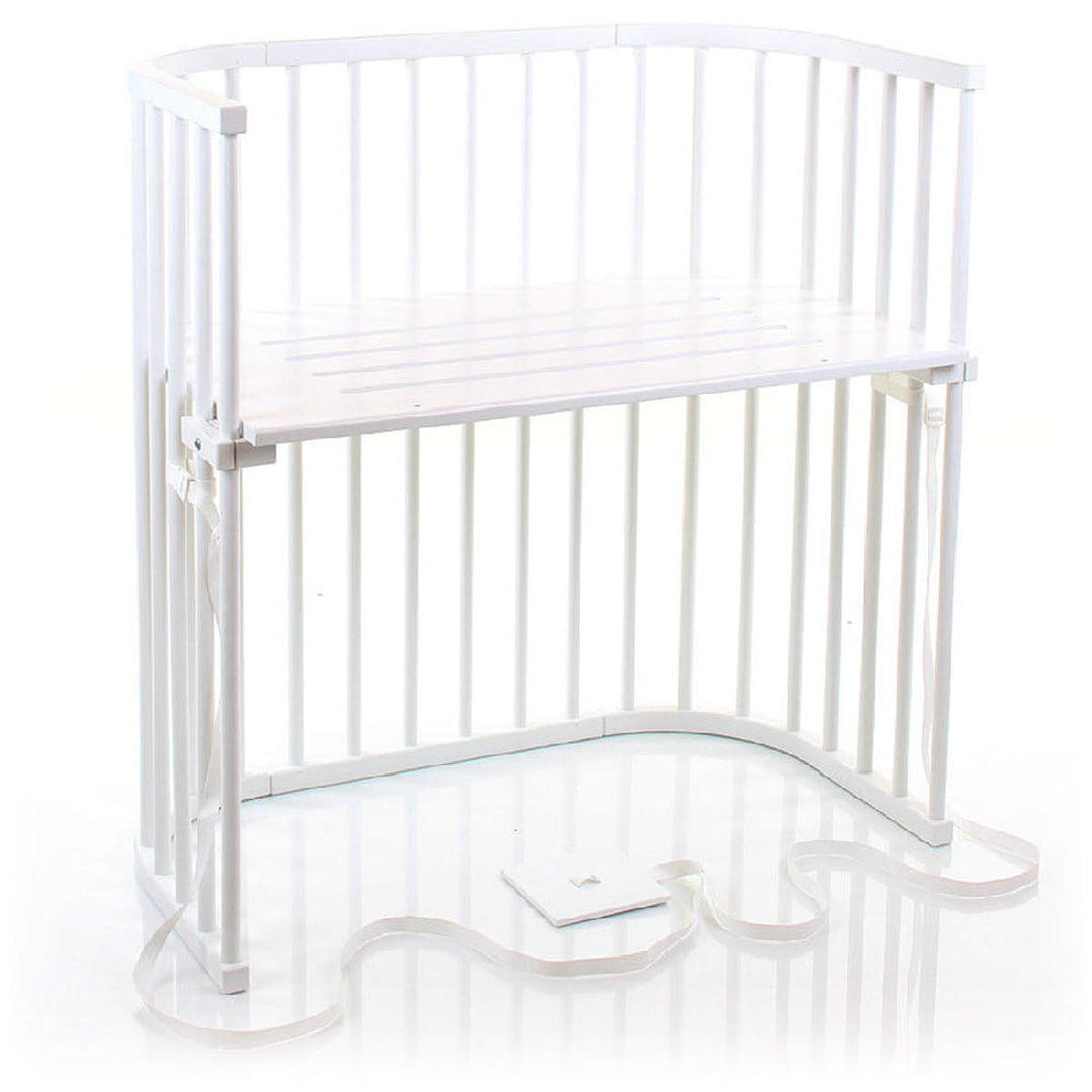 Babybay Baby Beistellbett Babybett Boxspring Liegefläche 51 X 89 Cm Buche Weiß B-Ware