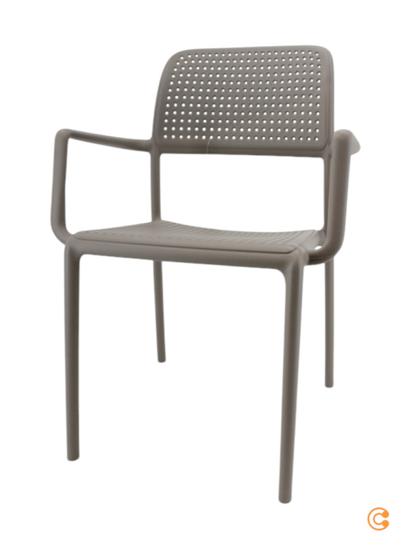 B-Ware Nardi Bora Armlehnstuhl Stuhl Gartenstuhl Esszimmerstuhl Stuhl Stapelstuhl Ta165