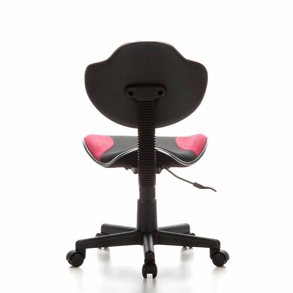B-Ware Hjh Office Kiddy Gti 2 Kinderdrehstuhl Grau / Pink Drehstuhl Arbeitsstuhl Kinder