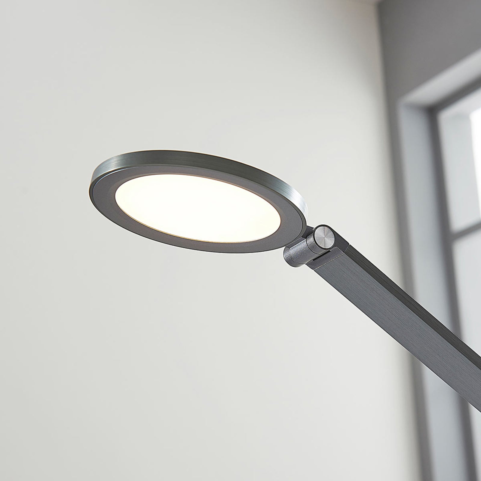Lucande LED-Schreibtischlampe Mion Schreibtischleuchte Nachttischlampe Dimmer - 4251096542059