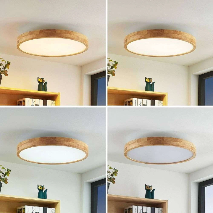 Lindby LED-Deckenlampe Leuchte Deckenleuchte 60cm dimmbar mit Fernbedienung