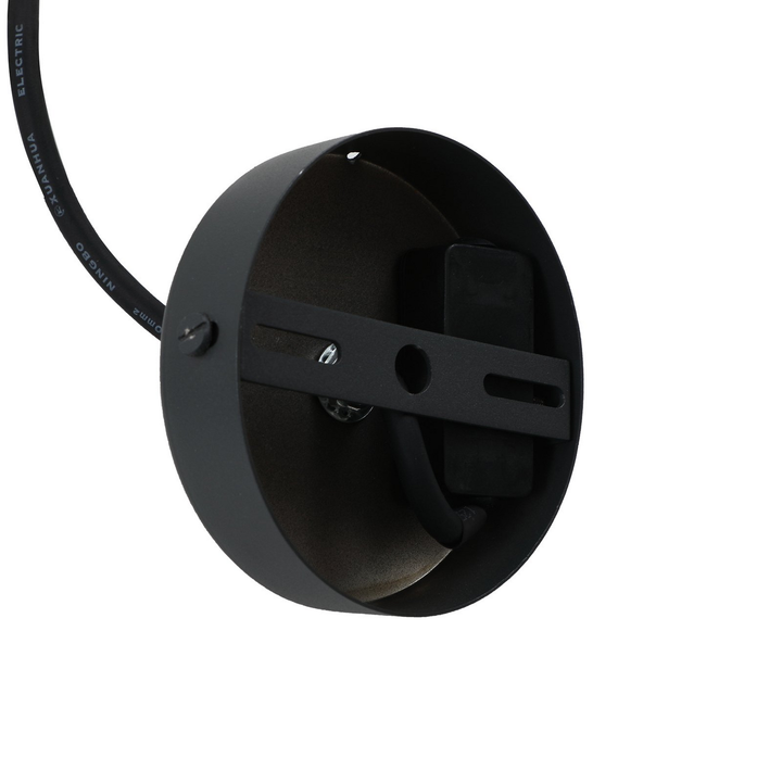 Lindby Außenhängeleuchte Alea weiß Kunststoff Ø 38 cm Deckenlampe Deckenleuchte