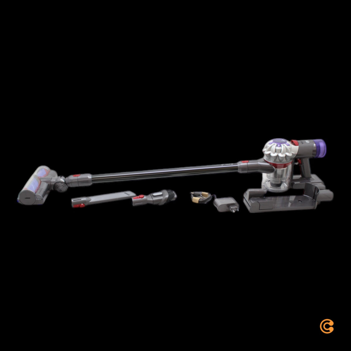 Dyson Akkusauger V8 Silber-Nickel Staubsauger Handstaubsauger 2 Tier Radial - 5025155081839