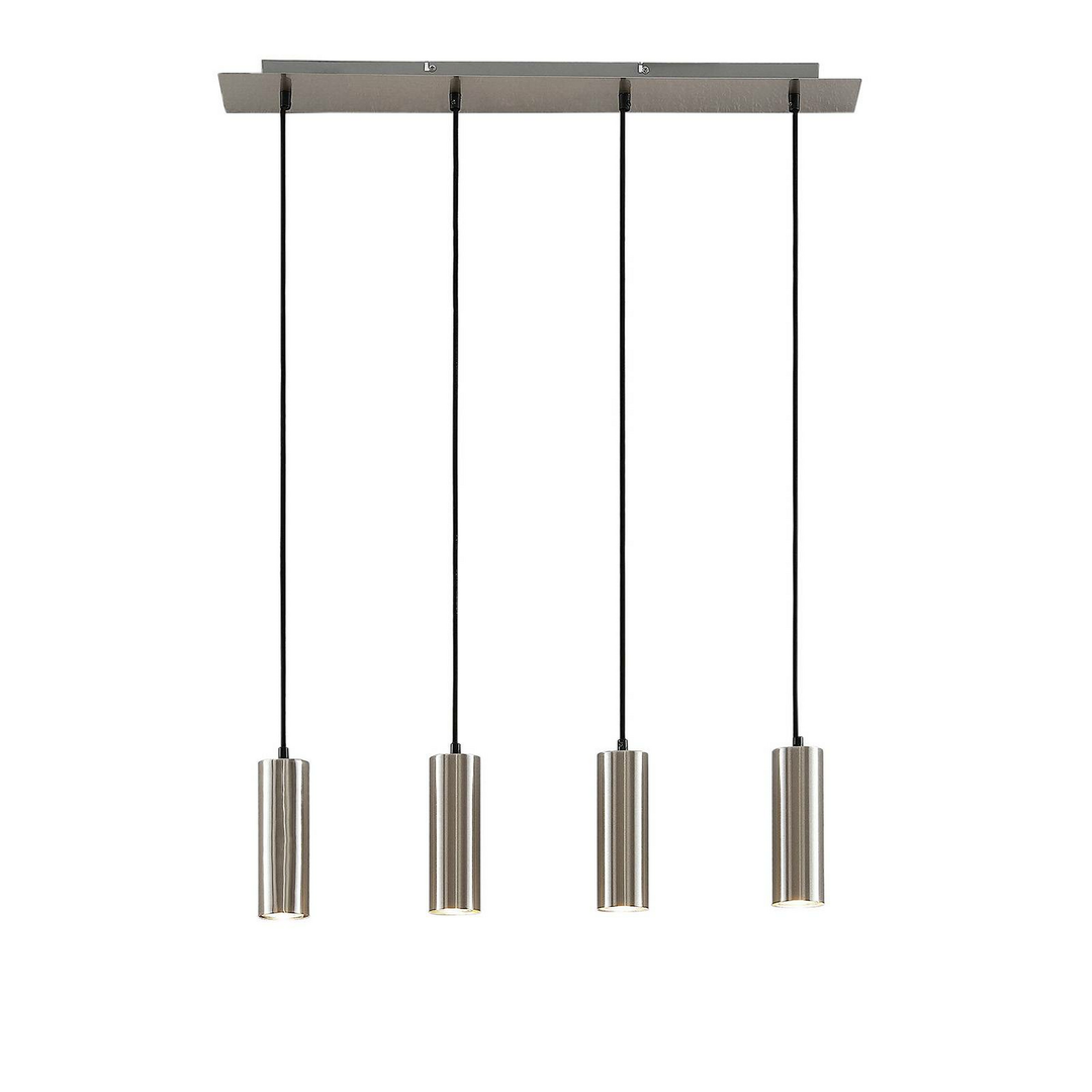 Lindby Joffrey Hängeleuchte Deckenlampe Pendelleuchte Lampe 4-flmg. GU10 nickel