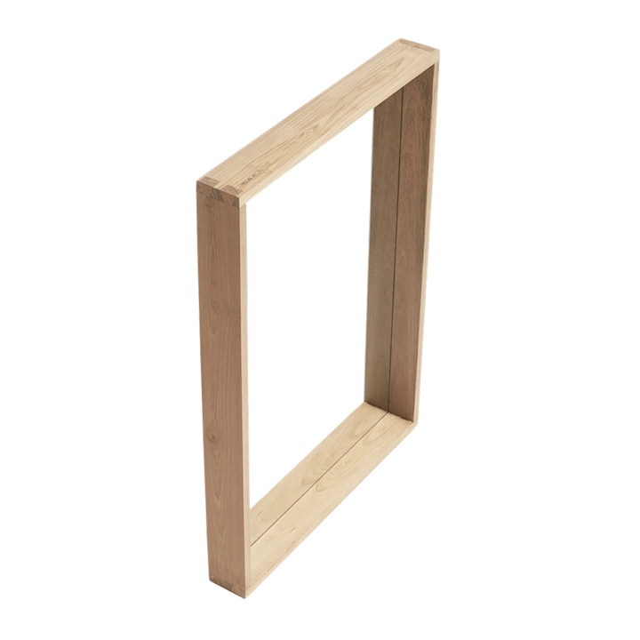 Muubs Soul Wandspiegel Spiegel Hängespiegel Dekospiegel Teak 72x50 Cm Dekoration B-Ware