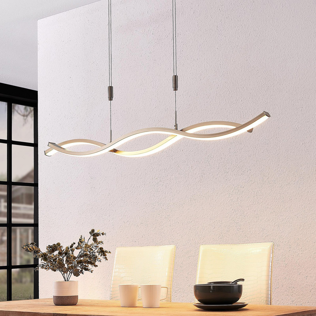 Lucande Mairia Led Hängeleuchte Deckenlampe Wohnzimmerleuchte Pendelleuchte 650 B-Ware - 4251096572056