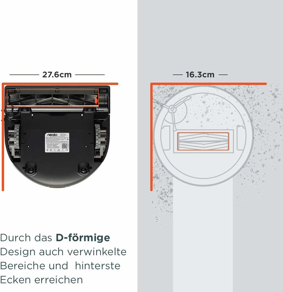 B-Ware Neato Robotics Botvac D7 Connected Premium Staubsaugeroboter DEFEKTWARE