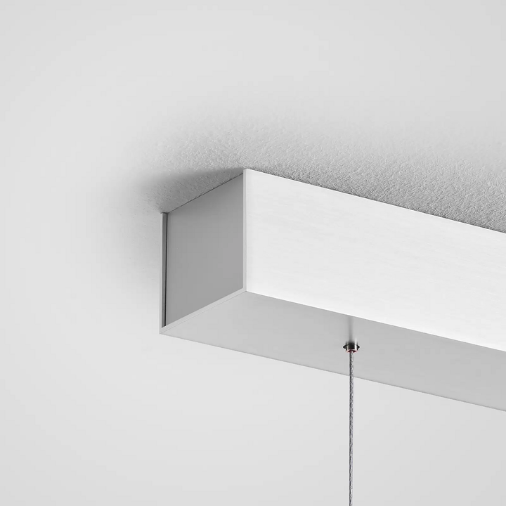 Quitani Led Hängelampe Keijo Nickel Eiche 143 Cm Deckenlampe Lampe Leuchte Spot B-Ware - 4251911762259