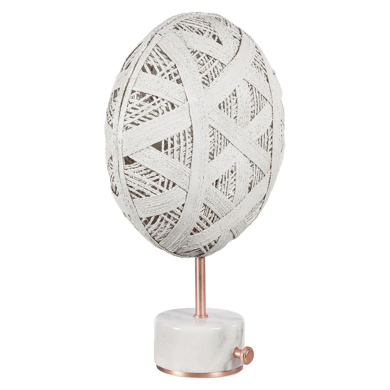 Forestier Chanpen S Hexagonal Tisch Tischlampe Tischleuchte Leuchte kupfer/weiß