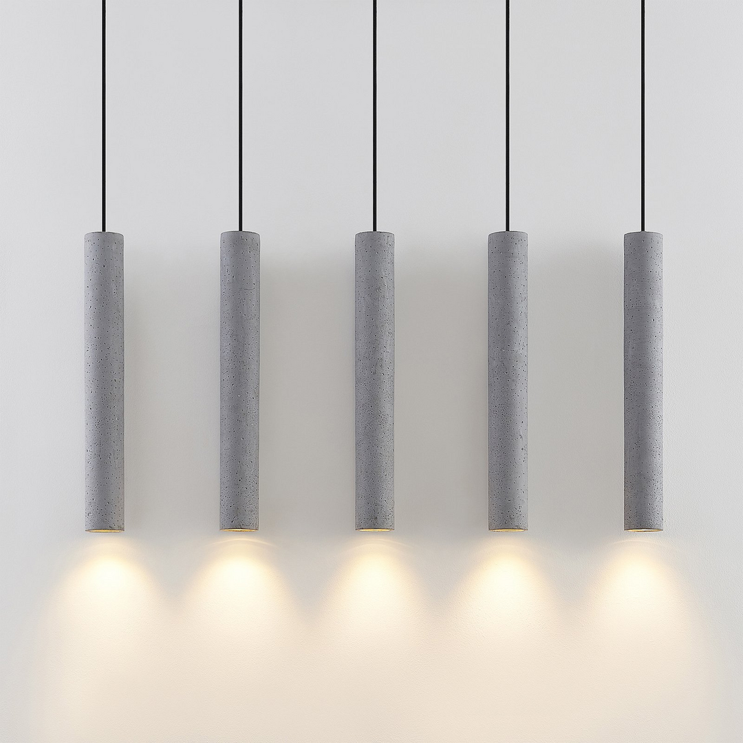 Lindby Concretto Pendelleuchte Hängeleuchte Deckenlampe Lampe 5 Flmg Gu10 G273 B-Ware - 4251096584165