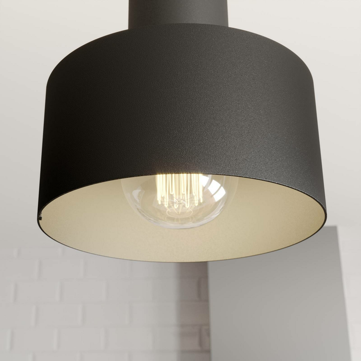 Euluna Hängeleuchte Rif Deckenlampe Lampe Leuchte linear dreiflammig E27 schwarz