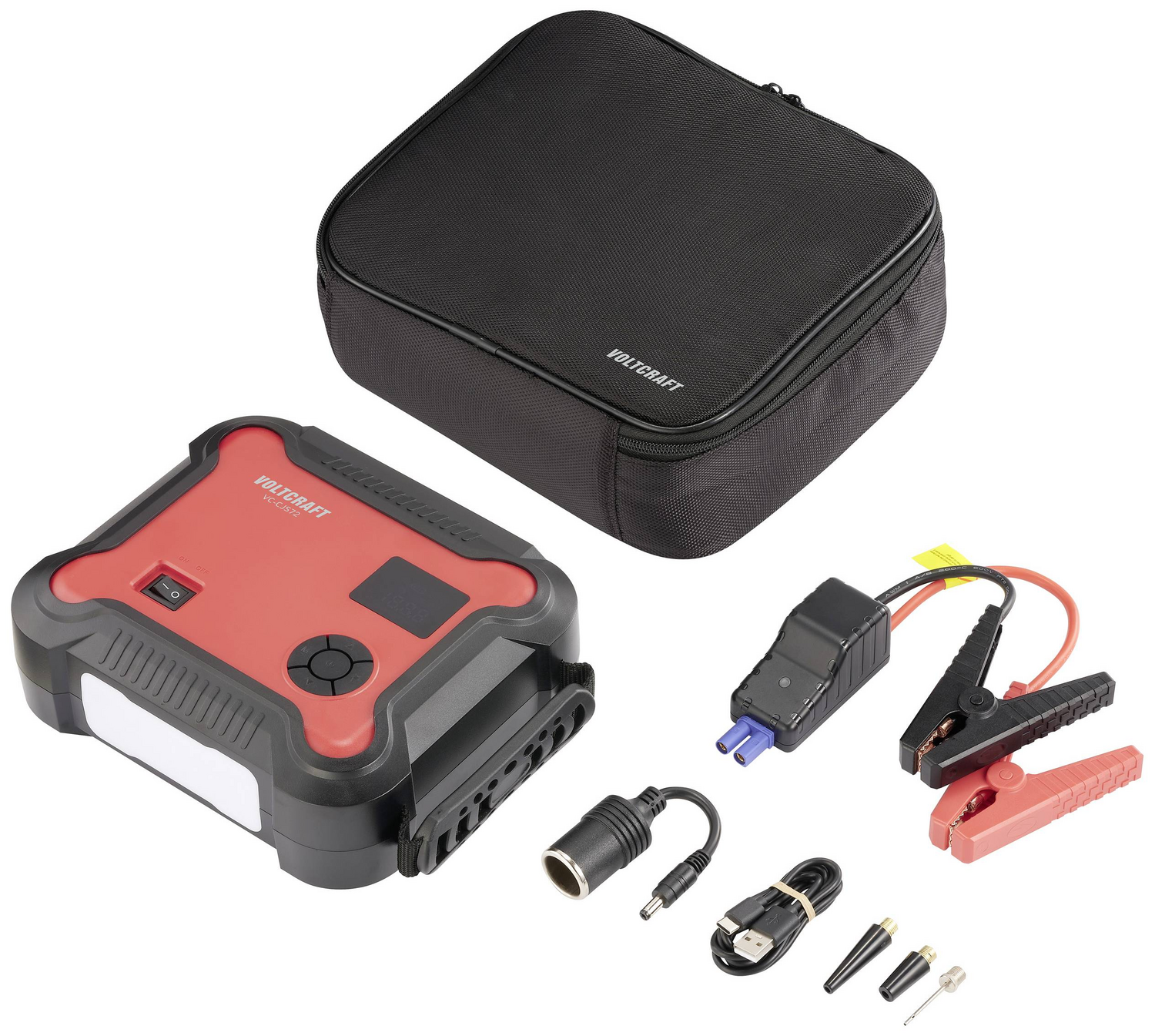 Câbles de démarrage Voltcraft B-stock VC CJS72 VC 15820465, outil de démarrage pour voiture
