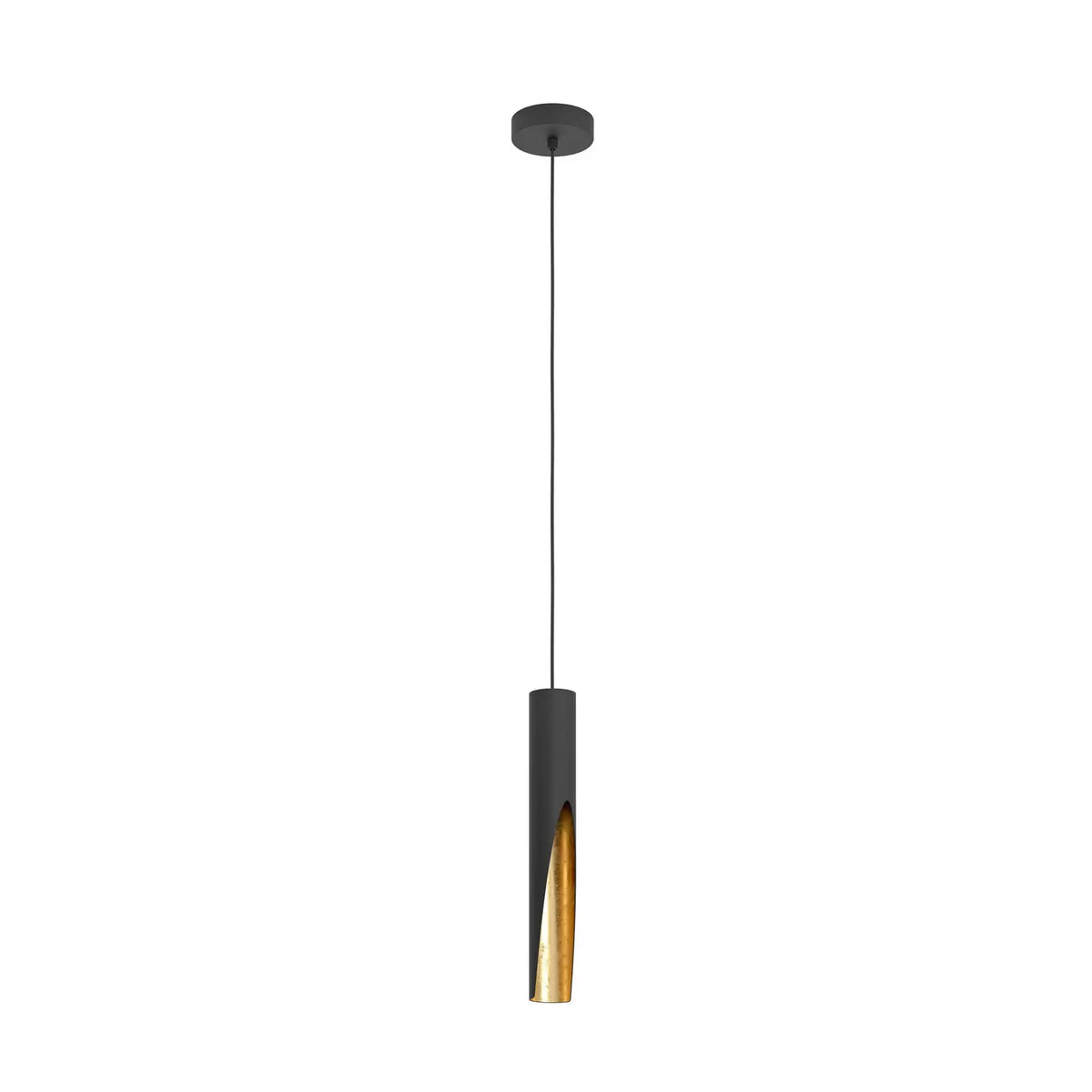 EGLO Hängeleuchte Pendelleuchte LED Barbotto schwarz gold Stahl Lampe Leuchte - 9008606270293