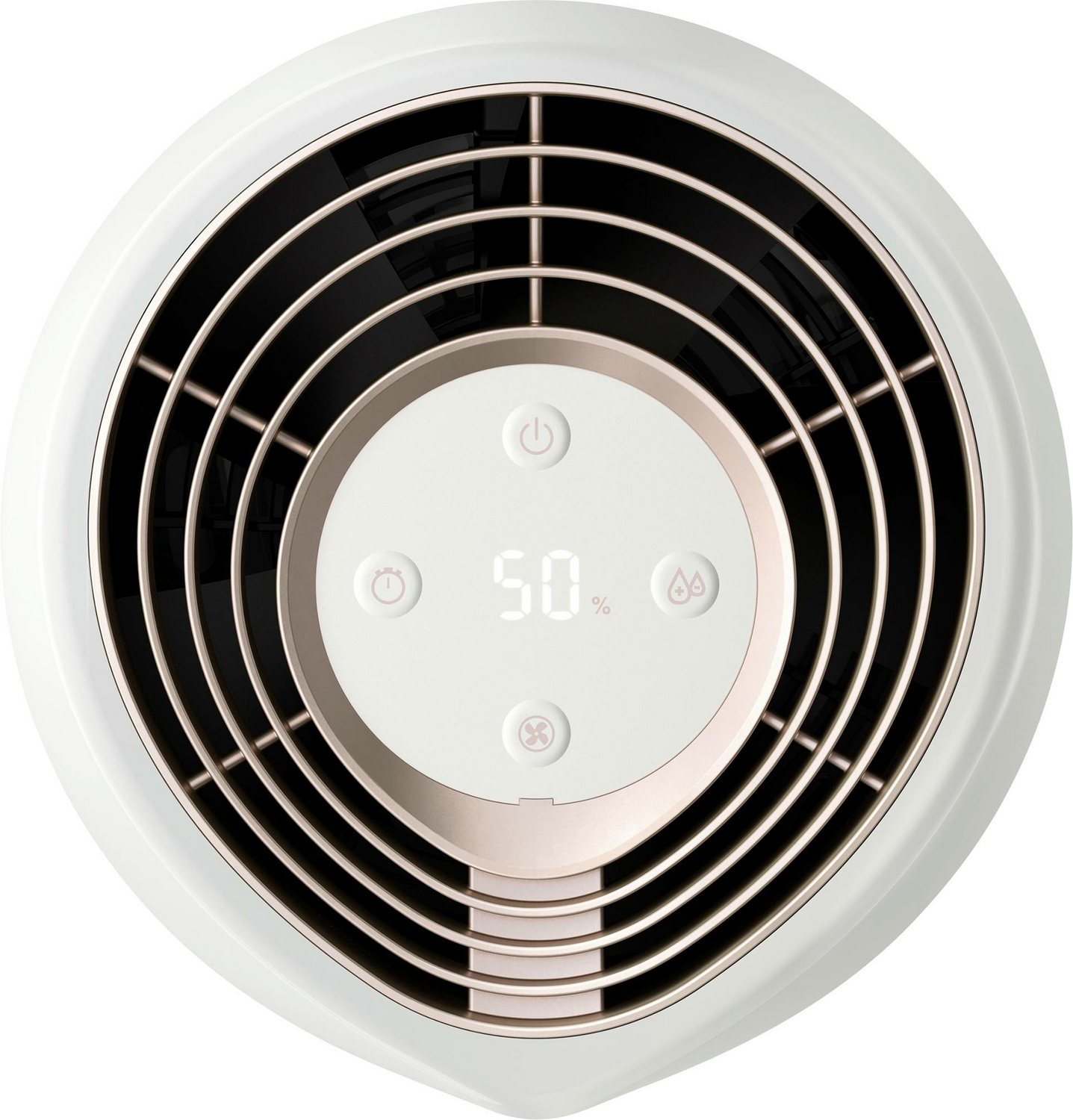 Humidificateur Philips avec technologie Nano Cloud hygiénique, 3 vitesses de ventilation, blanc 668 (produit de seconde main)