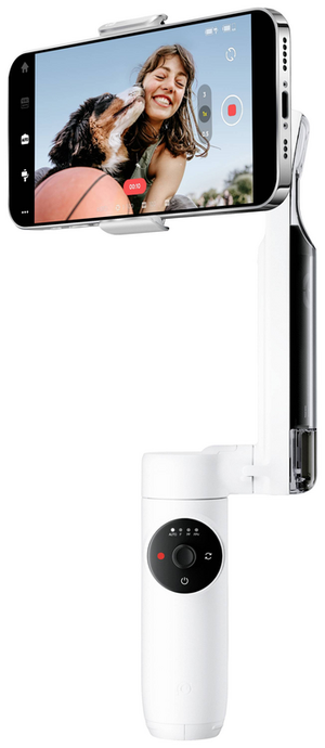 B-Ware Insta360 Flow Standalone Gimbal Elektrisch Weiß Bluetooth Belastbar Bis 300 G