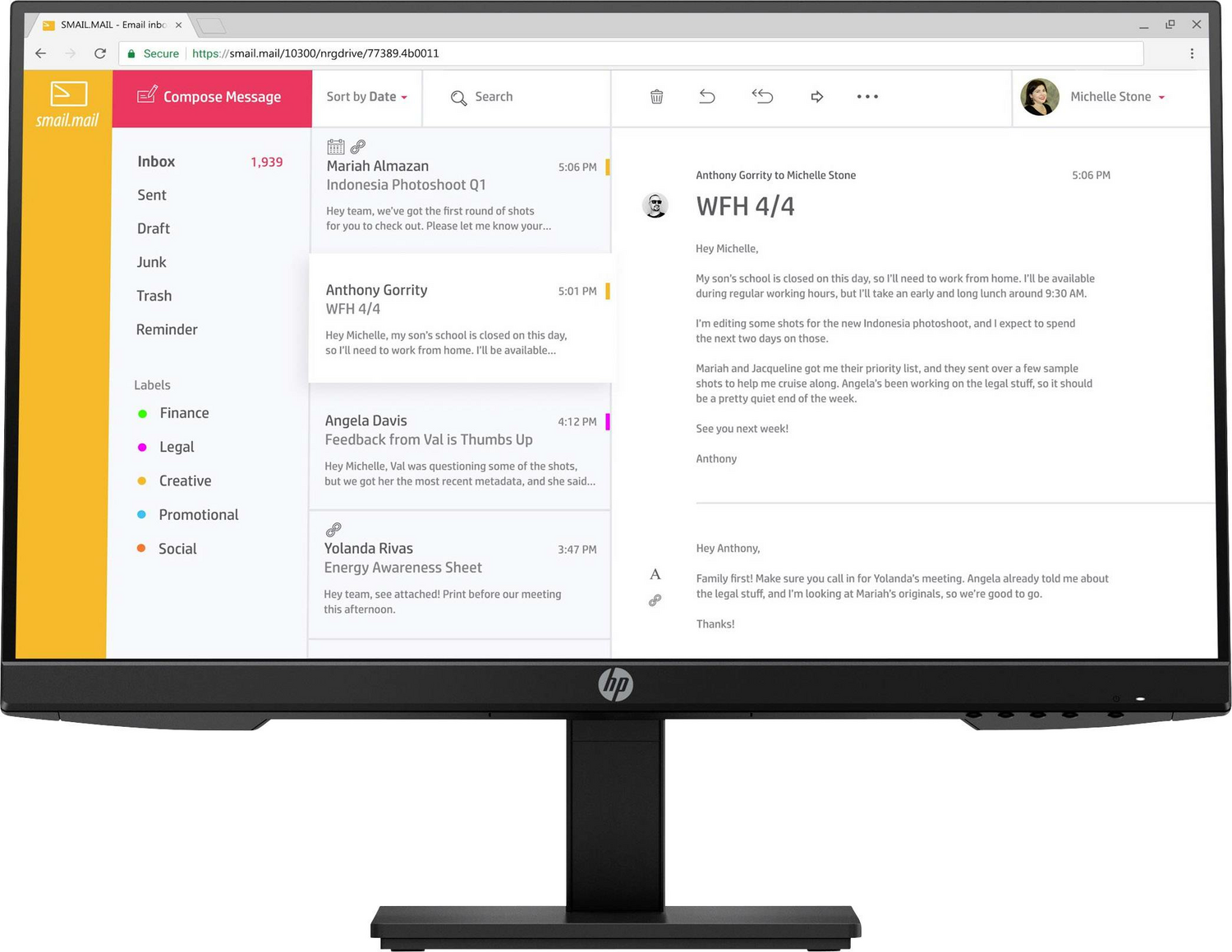 Hp P24h G4 Led Monitor Fhd Monitor Bildschirm 23,8 Zoll 1920 X 1080 Fhd Schwarz B-Ware