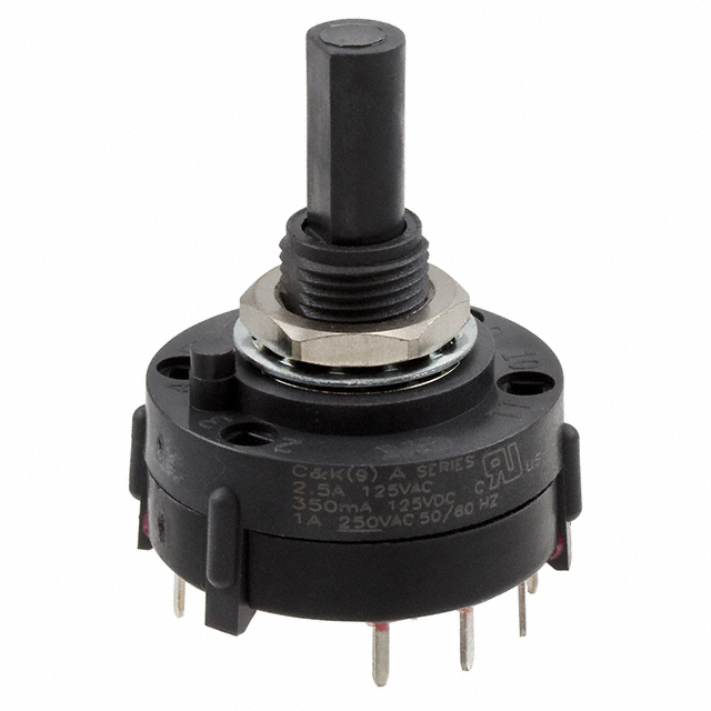 C & K Switches Schalter Drehschalter Rotary Switch A Serie Panelmontage 3 STÜCK - 2050011246940