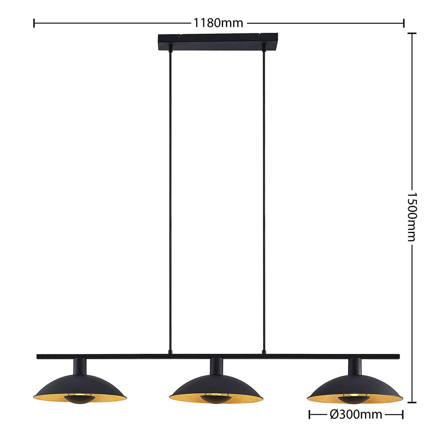 Lindby Narisara Balkenpendellampe Hängeleuchte Hängelampe Pendelleuchte Leuch910 B-Ware - 4251911713589