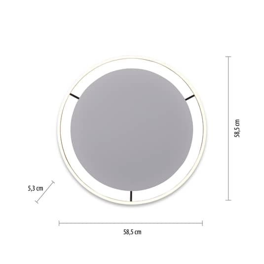 Leuchten Direkt Led Deckenleuchte Ritus Deckenlampe Hängeleuchte Lampe Anthra149 B-Ware - 4043689983932