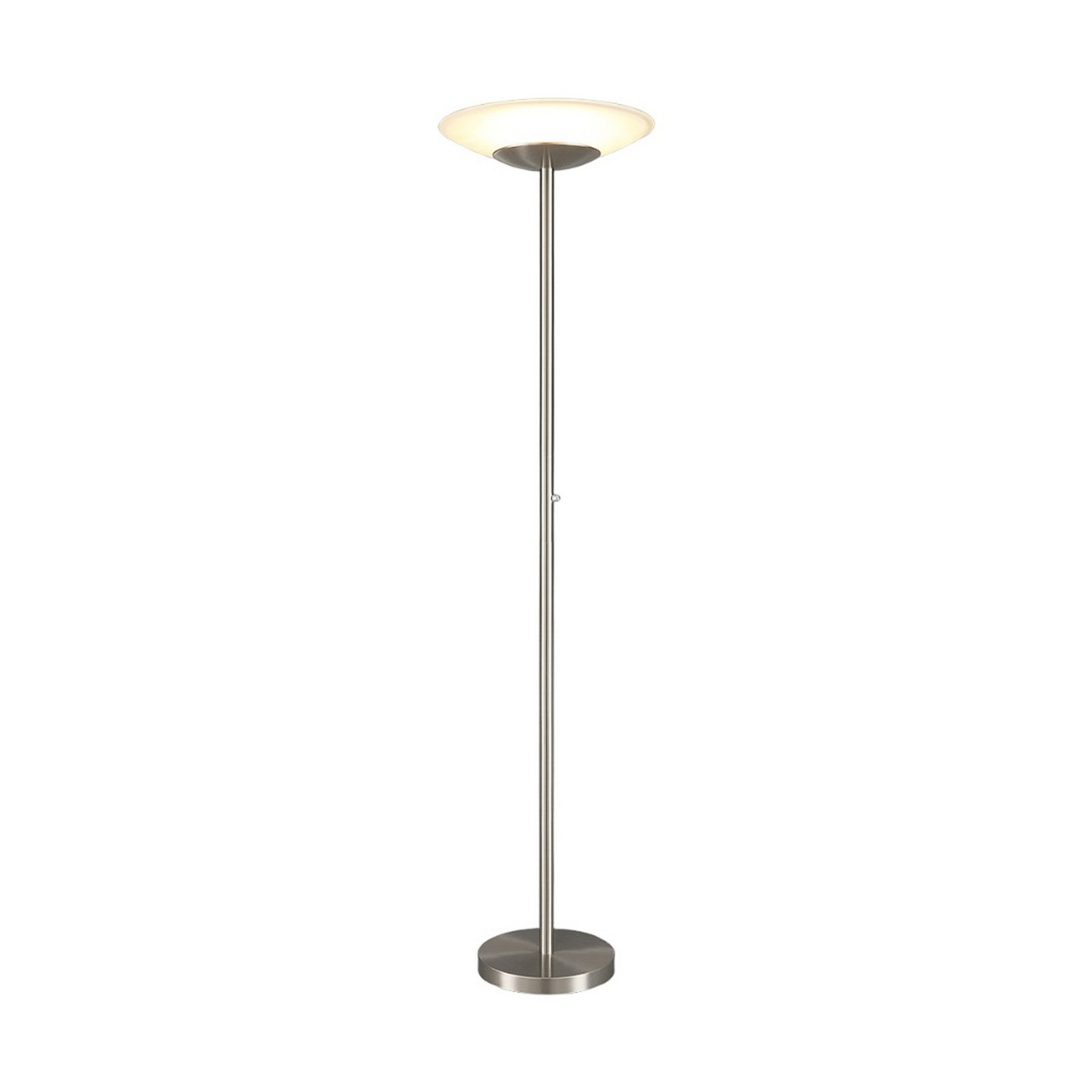 B-Ware Lindby Stehleuchte Deckenfluter Led Ragna Nickel Metall Dimmer Dimmbar818