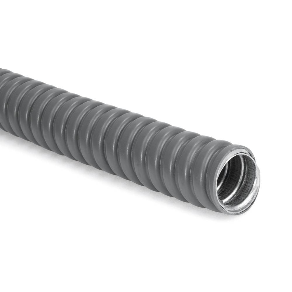 Tuyau de protection Hellermann Tyton 166 30722 Pcs10 GS/PVC GY, gris, de qualité B, diamètre 6,80 mm 