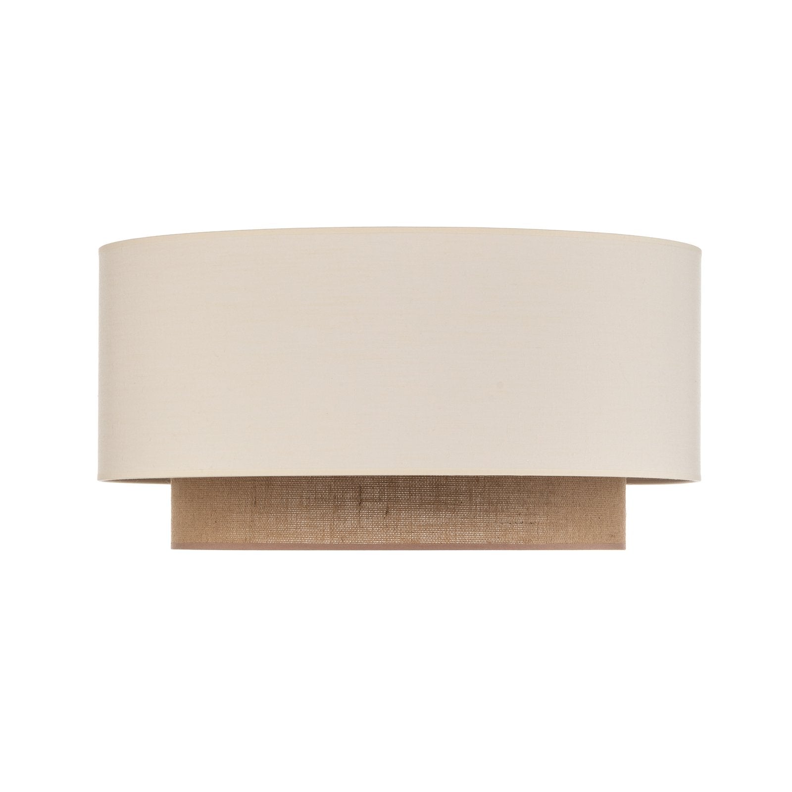 Duolla Deckenlampe Boho Deckenlampe Deko-Deckenlicht E27 Ø 60 cm ecru Jute - 5903689189651