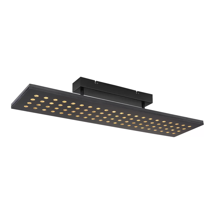 Globo LED-Deckenlampe Dolores schwarz matt/schwarz Deckenleuchte Spot Spot Licht