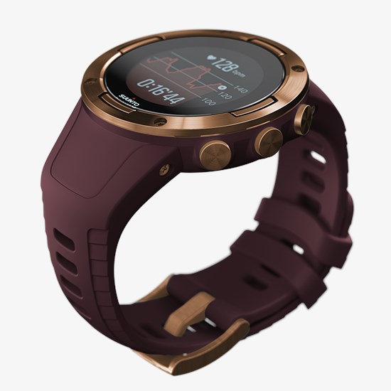 SUUNTO 5 Burgundy Copper Kupfer Smartwatch Uhr Edelstahl Silikon Fitness Puls603