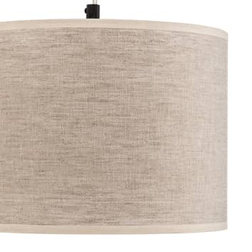 B-Ware Britop Hängeleuchte Canvas Leinenschirme Hängelampe Leuchte Lampe Dreiflammig706