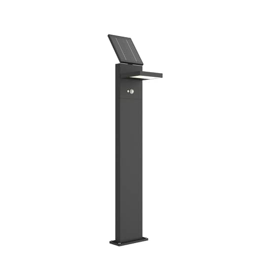 B-Ware Lucande Solar Led Wegelampe Silvan Sensorleuchte 100 Cm Gartenleuchte Mastlampe