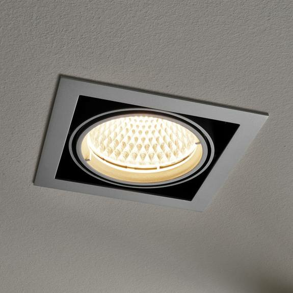 Arcchio Adin LED-Einbaulampe Deckenlampe Deckenlicht Leuchte 3.000K 25,9W grau