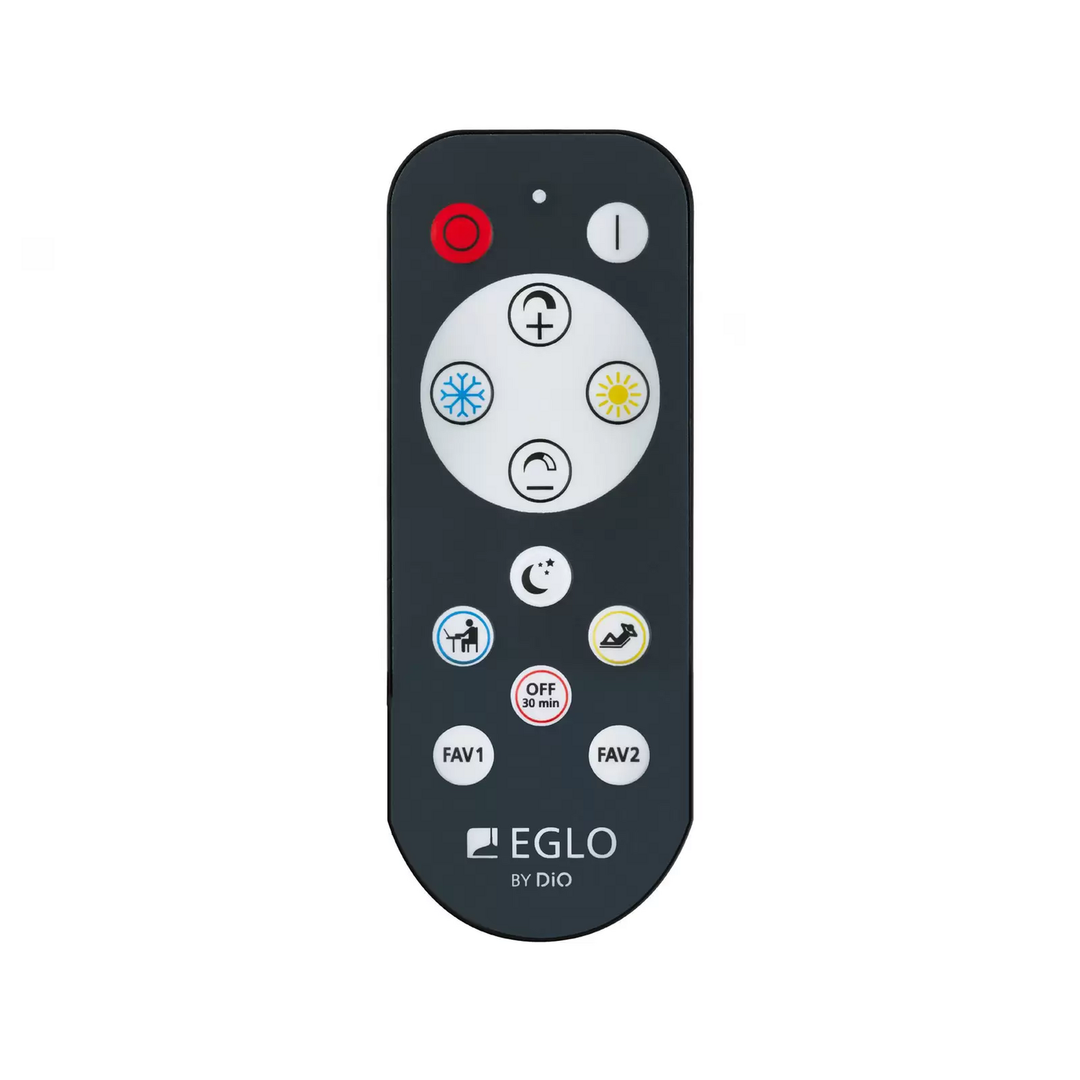 Eglo Led Deckenlampe Zubieta A Deckenlampe Deckenlicht Leuchte Led Schwarz ø60cm B-Ware