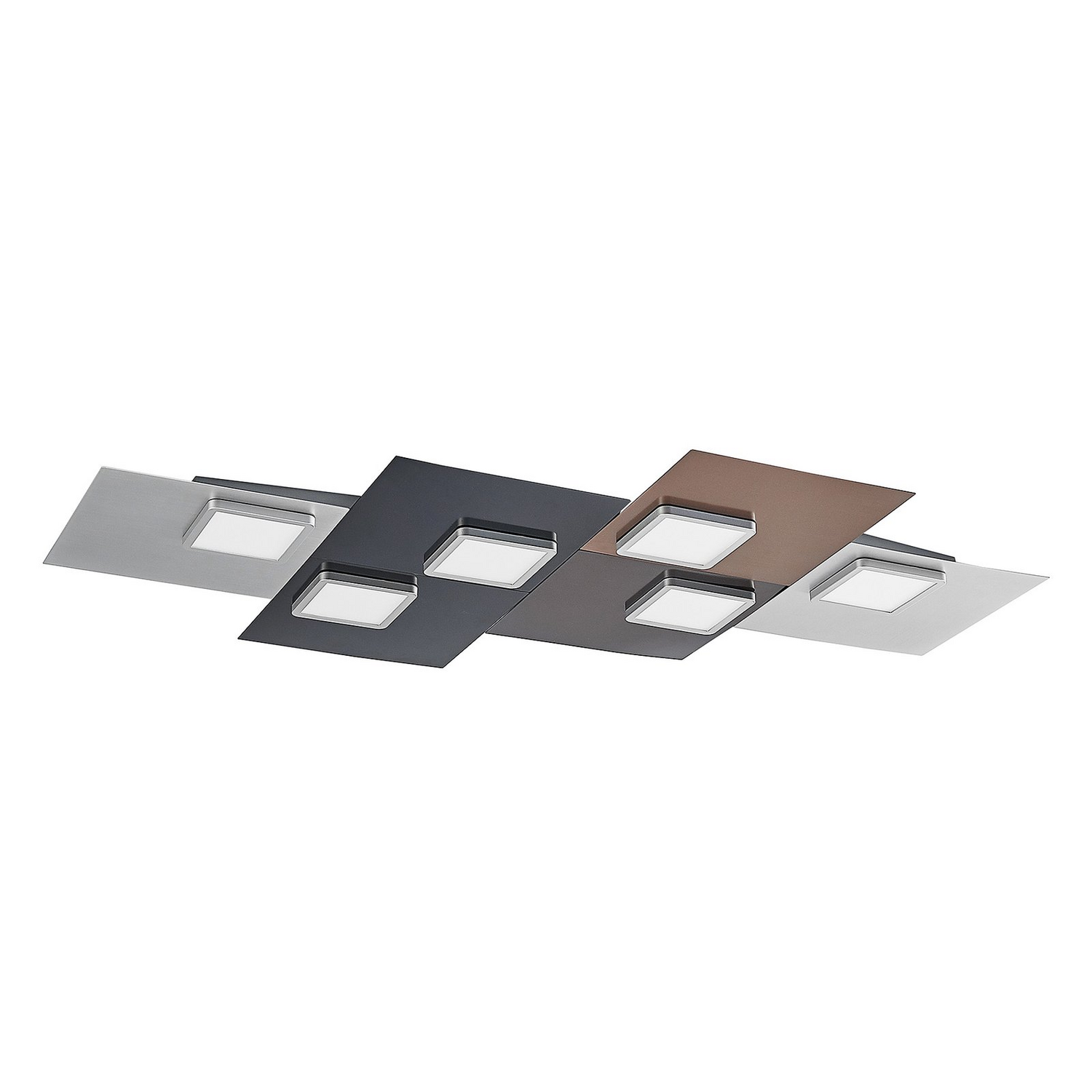 Lindby Upari Led Deckenlampe Deckenlampe Lampe Leuchte Bunt Sechsflammig B-Ware - 4251911713718