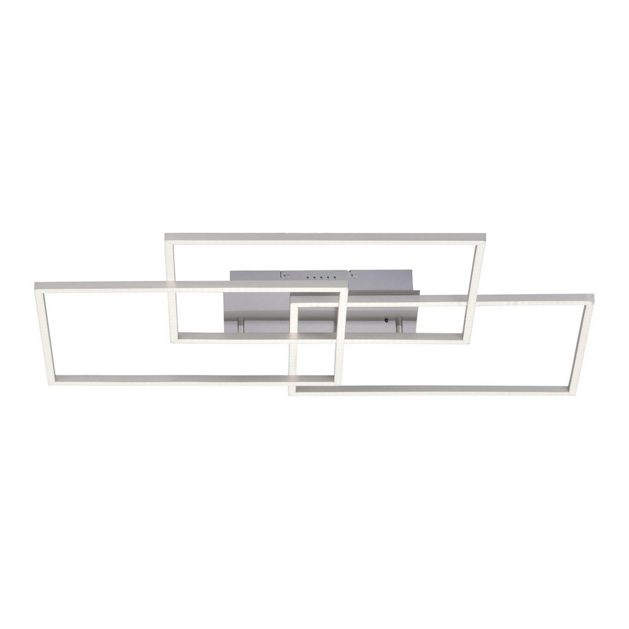 Lucande Lucardis Led Deckenlampe Hängeleuchte Lampe Leuchte 12 W 3 Flammig Eckig B-Ware - 4251911729658