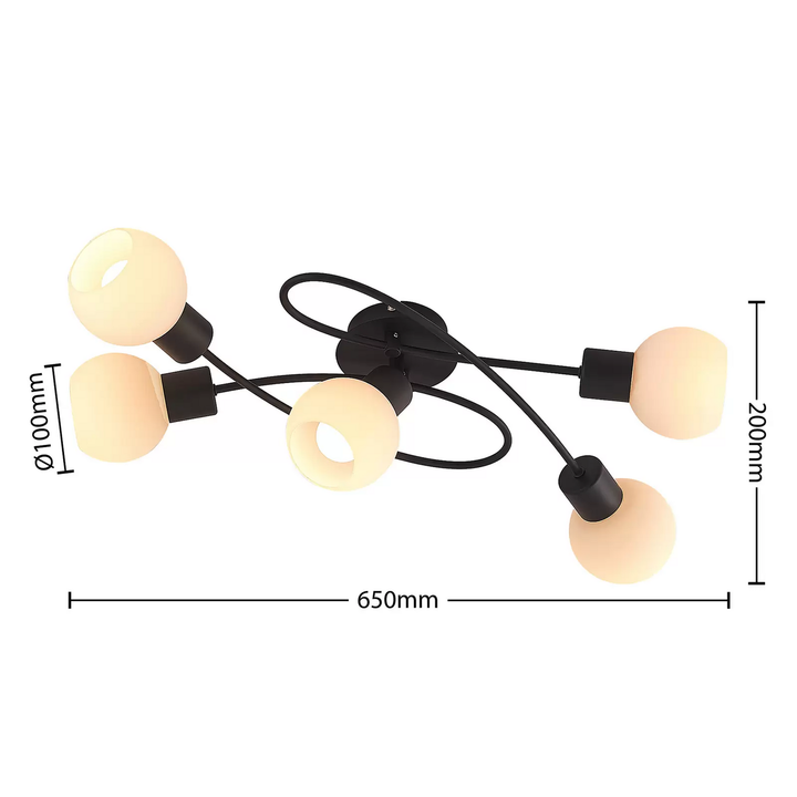 Lindby Deckenlampe Elaina Lampe Leuchte Deckenleuchte Hängeleuchte E14 Lich792 B-Ware - 4251911710601