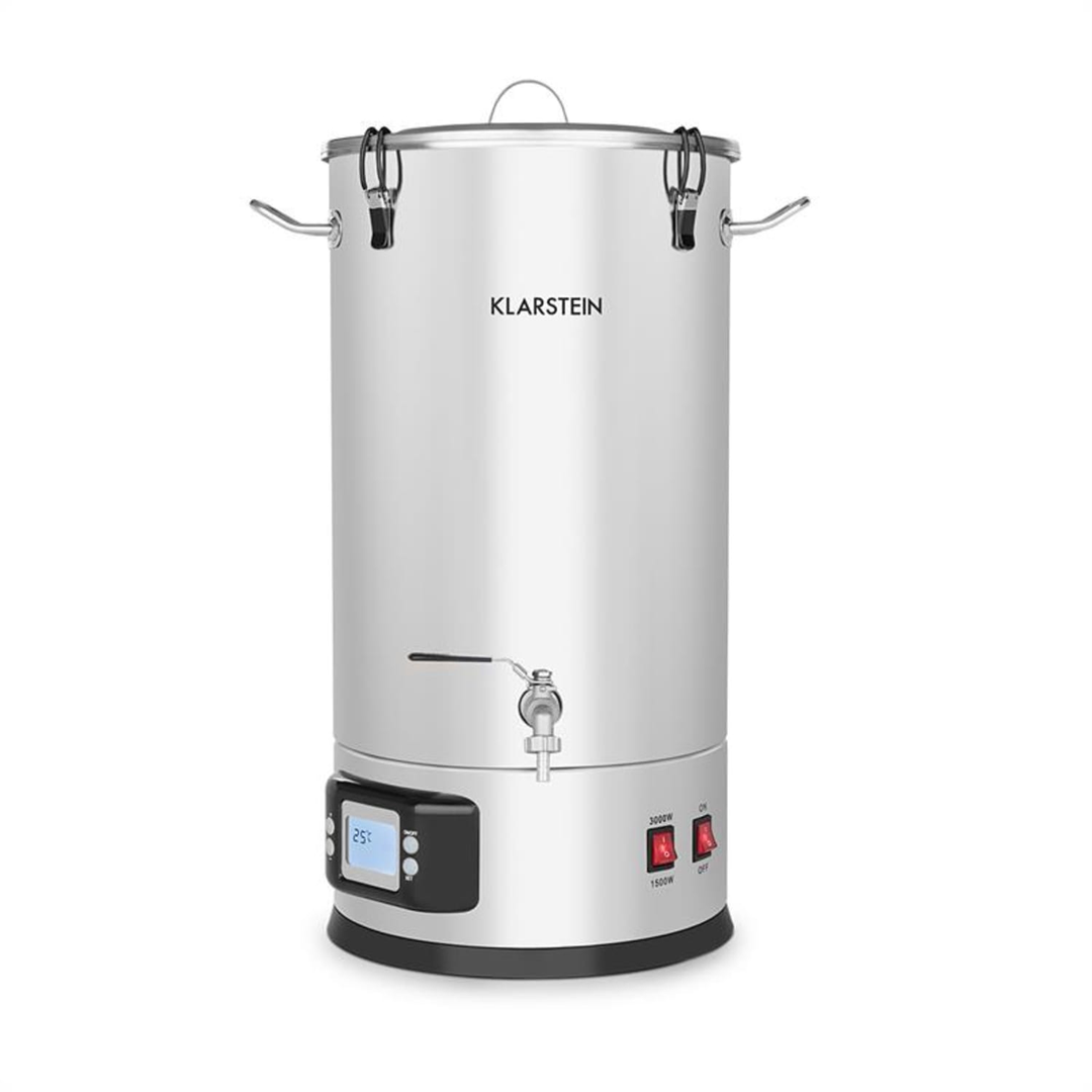 Klarstein Maischfest Mash Kettle 5-Piece 35l Maischekessel Kessel Bierbrau-Set