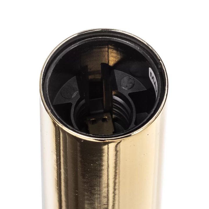 Ampli Kronleuchter Leuchte schwarz gold 8-flammig Deckenleuchte Hängeleuchte E14