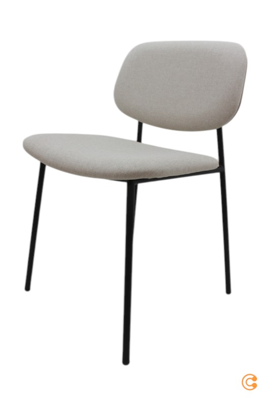 Studio Zondag   Daily Dining Chair Nussbaum Schwarz Beige Stuhl Möbel Sitzmöbel B-Ware