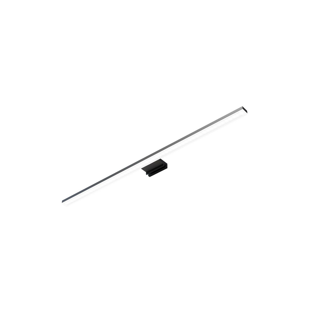 Mcj Led Spiegelleuchte Triga Spiegellampe Lampe Licht Ip44 Schwarz 60cm 4.0513 B-Ware - 5903148518251