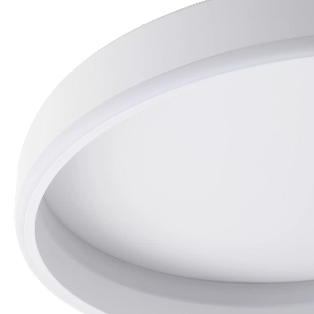 Lindby Smart LED-Deckenlampe Yasmen weiß Metall CCT Tuya Deckenleuchte Lampe