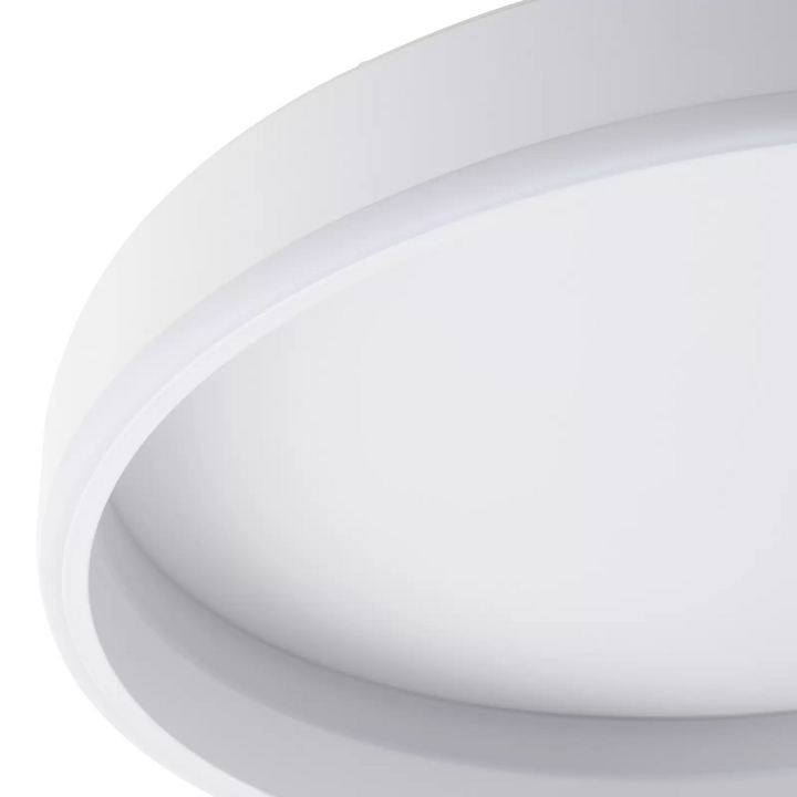 Lindby Smart LED-Deckenlampe Yasmen weiß Metall CCT Tuya Deckenleuchte Lampe