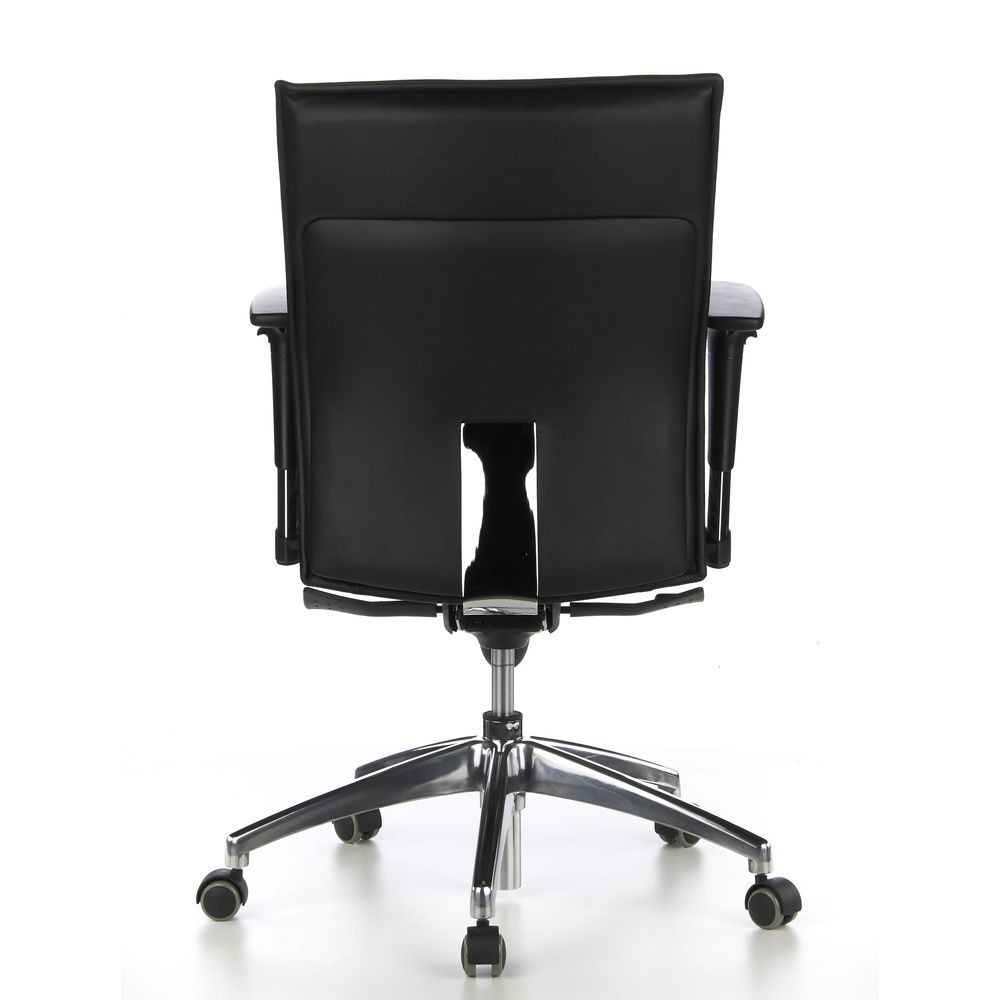 hjh OFFICE MURANO 10 Luxus Chefsessel Schwarz Drehstuhl Bürostuhl Arbeitsstuhl - 4260182537039