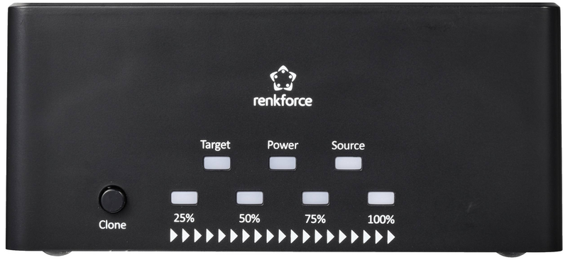 Renkforce RF-5576396 USB 3.2 Gen 1 USB 3.0 SATA Port Festplatten-Dockingstation