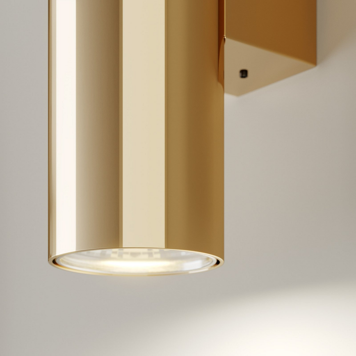 Euluna Marion Wandlampe Zweiflammig Messing Wandleuchte Leuchte Lampe Spot Licht B-Ware