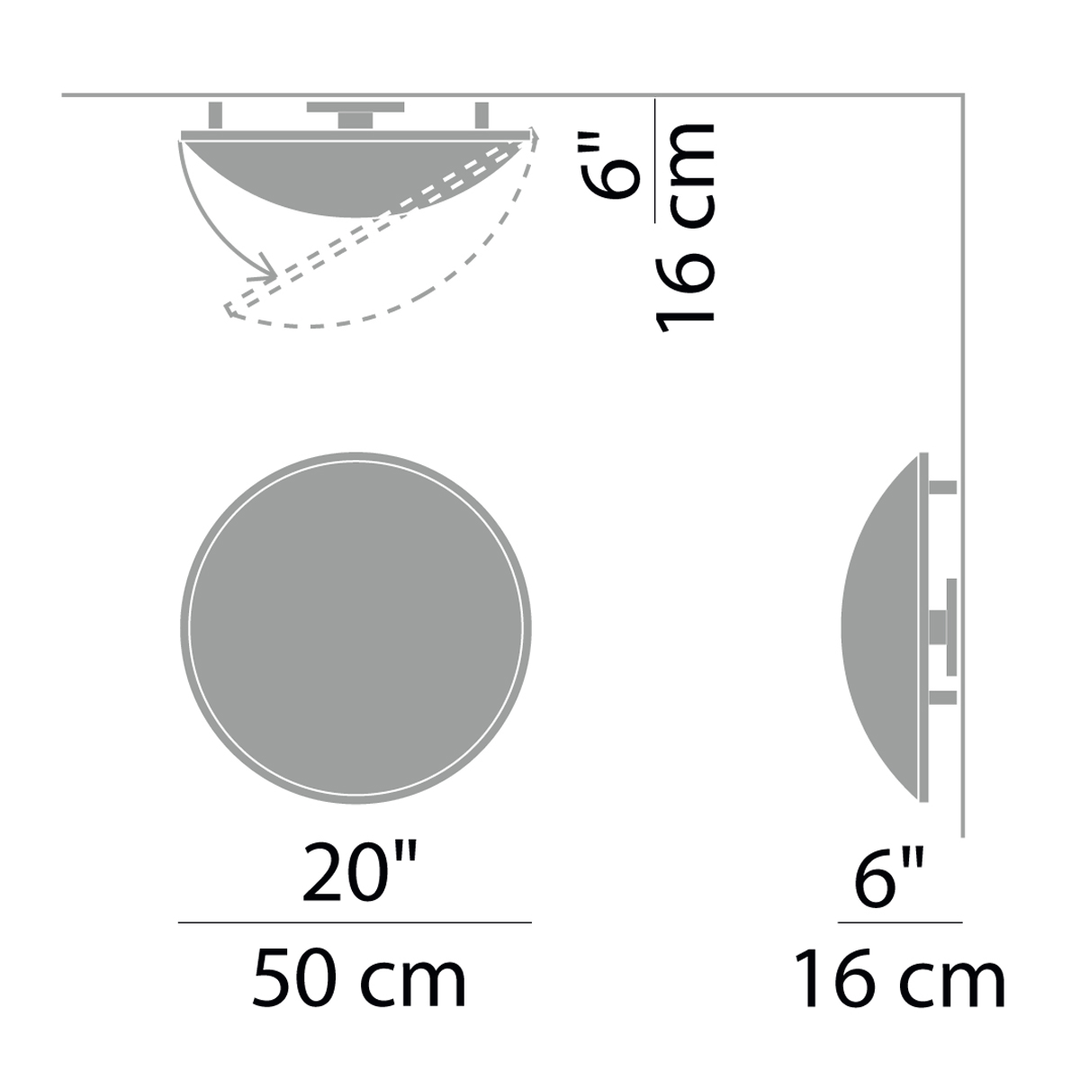 Luceplan Trama Deckenlampe Deckenleuchte Wandleuchte Wandlampe Lampe Leuchte