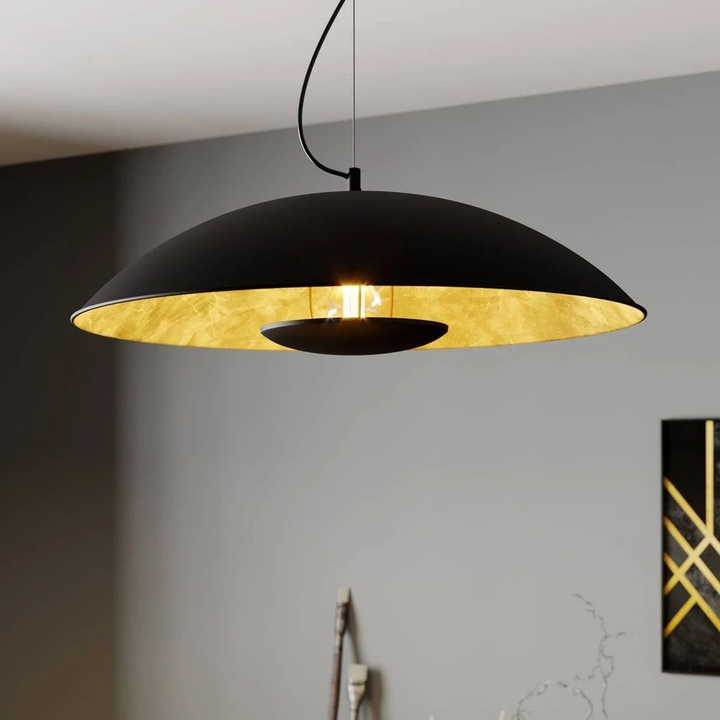 Lindby Pendelleuchte Emilienne Deckenlampe Hängeleuchte Lampe1 Flmg E27 Schw23 B-Ware