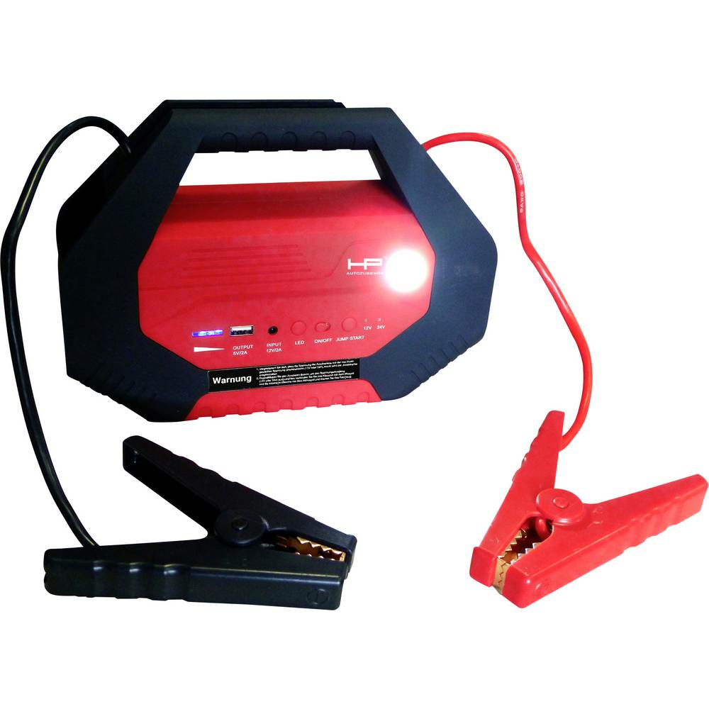 B-Ware Hp Autozubehör Power Pack Starthilfe Powerstation 1000 A 24 Ah 12/24 V Bis 12 Liter