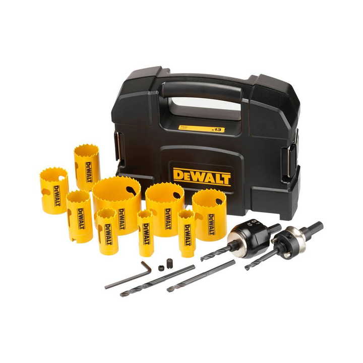 DEWALT DT90361-QZ Lochsägen-Set Lochsägen Set Säge Koffer BIM Universal 13-tlg.